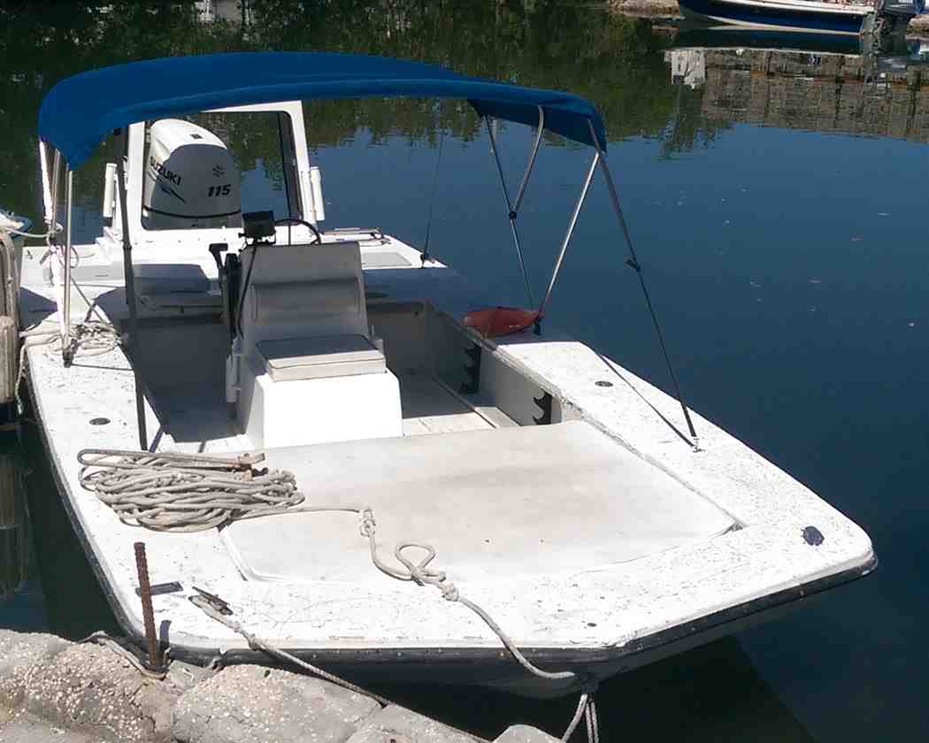  boat rentals Florida Key Largo to Key West Florida  Skiffs Flats Skiffs  17 Feet 