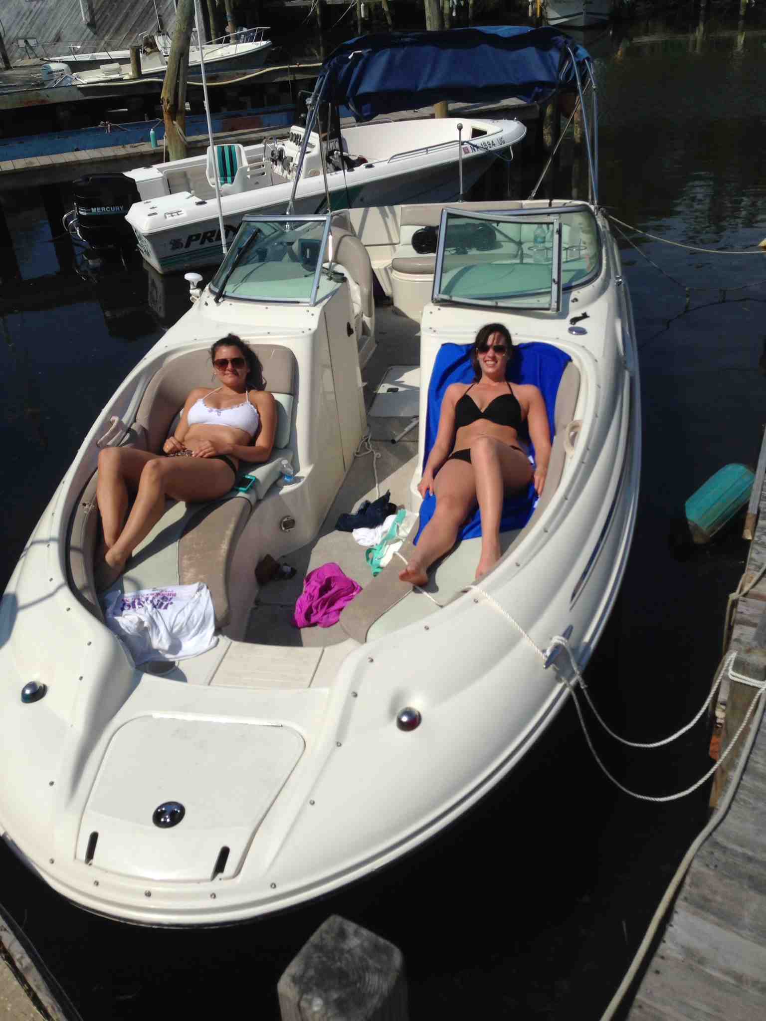 girls on the the front of boat boat rentals New York BROOKHAVEN New York  Boat make boat model 2004 12 