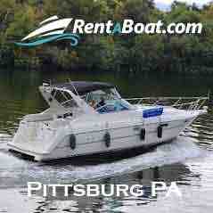  boat rentals Pennsylvania PITTSBURGH Pennsylvania  Maxum 3200scr 1997 35 