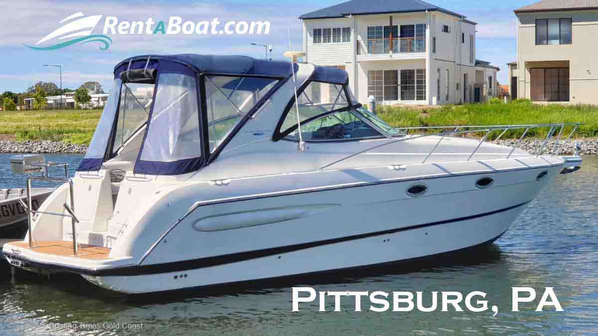  boat rentals Pennsylvania Pittsburgh Pennsylvania  Maxum 3100SE 2003 34 