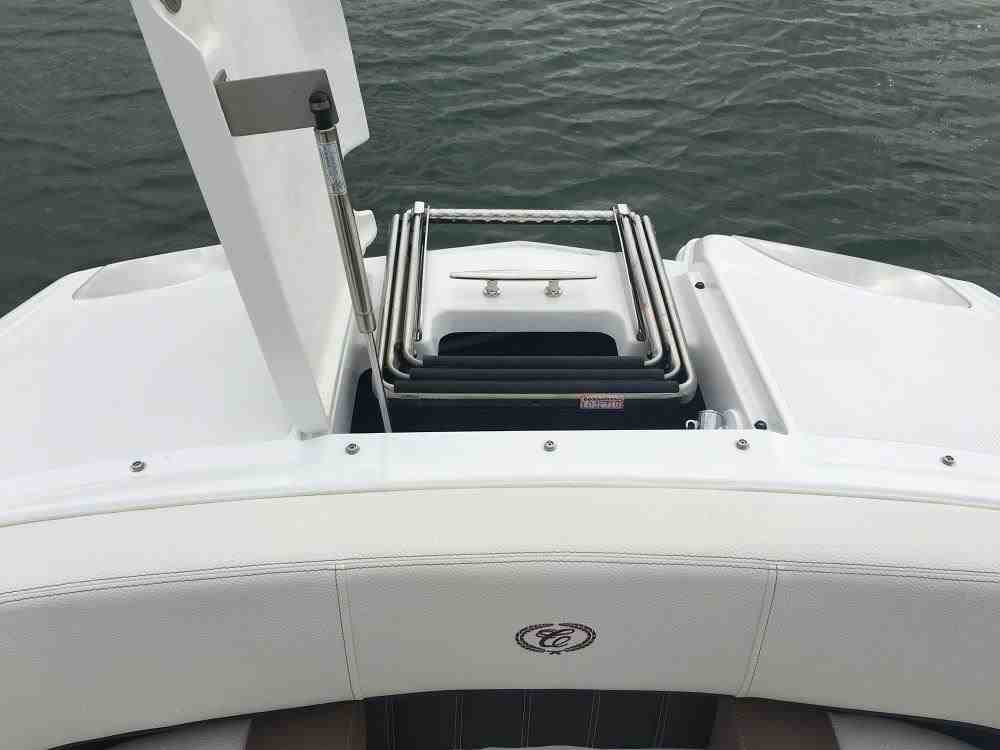 Swim ladder and hose to rinse feet off included boat rentals Florida TAMPA Florida  Cobalt 26SD 2018 26 