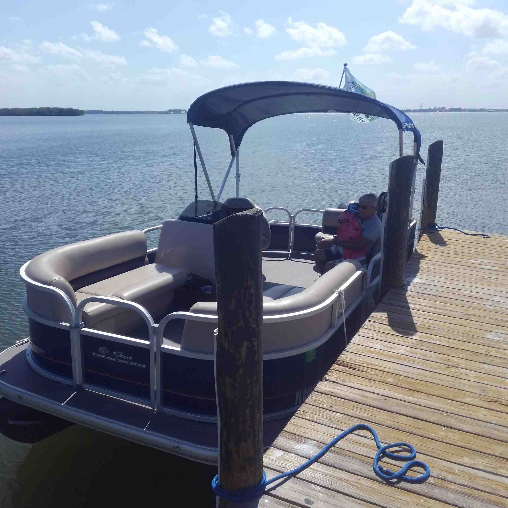  boat rentals Florida FORT PIERCE Florida  SunTracker Party Barge 2018 18 