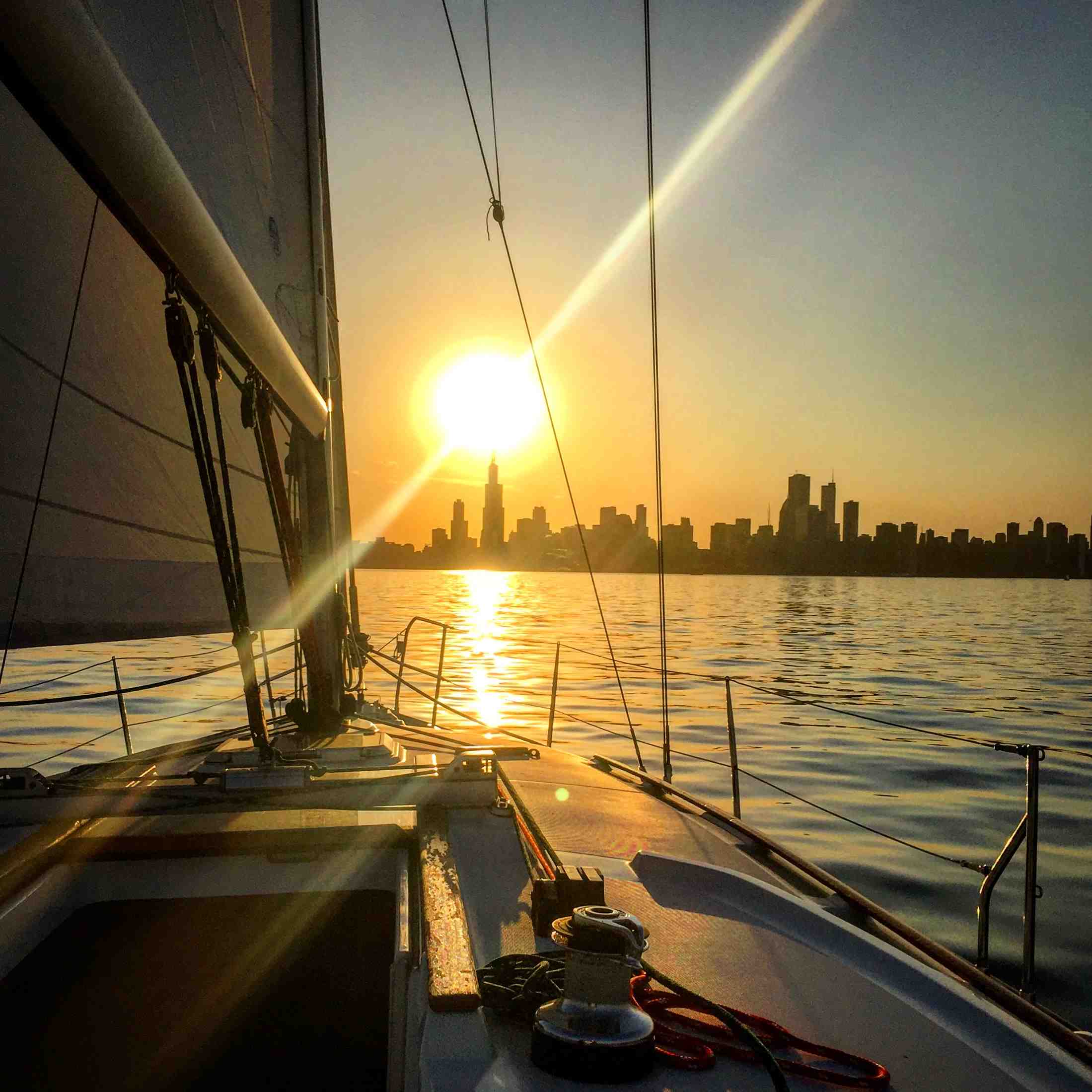 Skyline Sunset boat rentals Illinois CHICAGO Illinois  Jeanneau Sun Odyssey 37 2003 37 