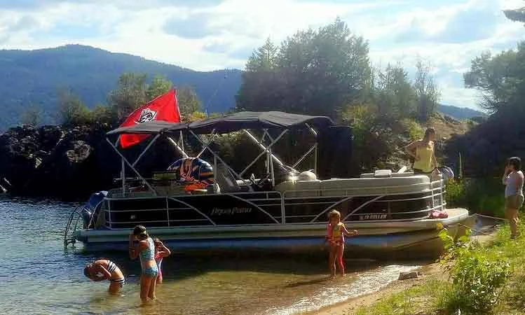  boat rentals Idaho SANDPOINT Idaho  Aqua Patio 240 CB 2015 26 