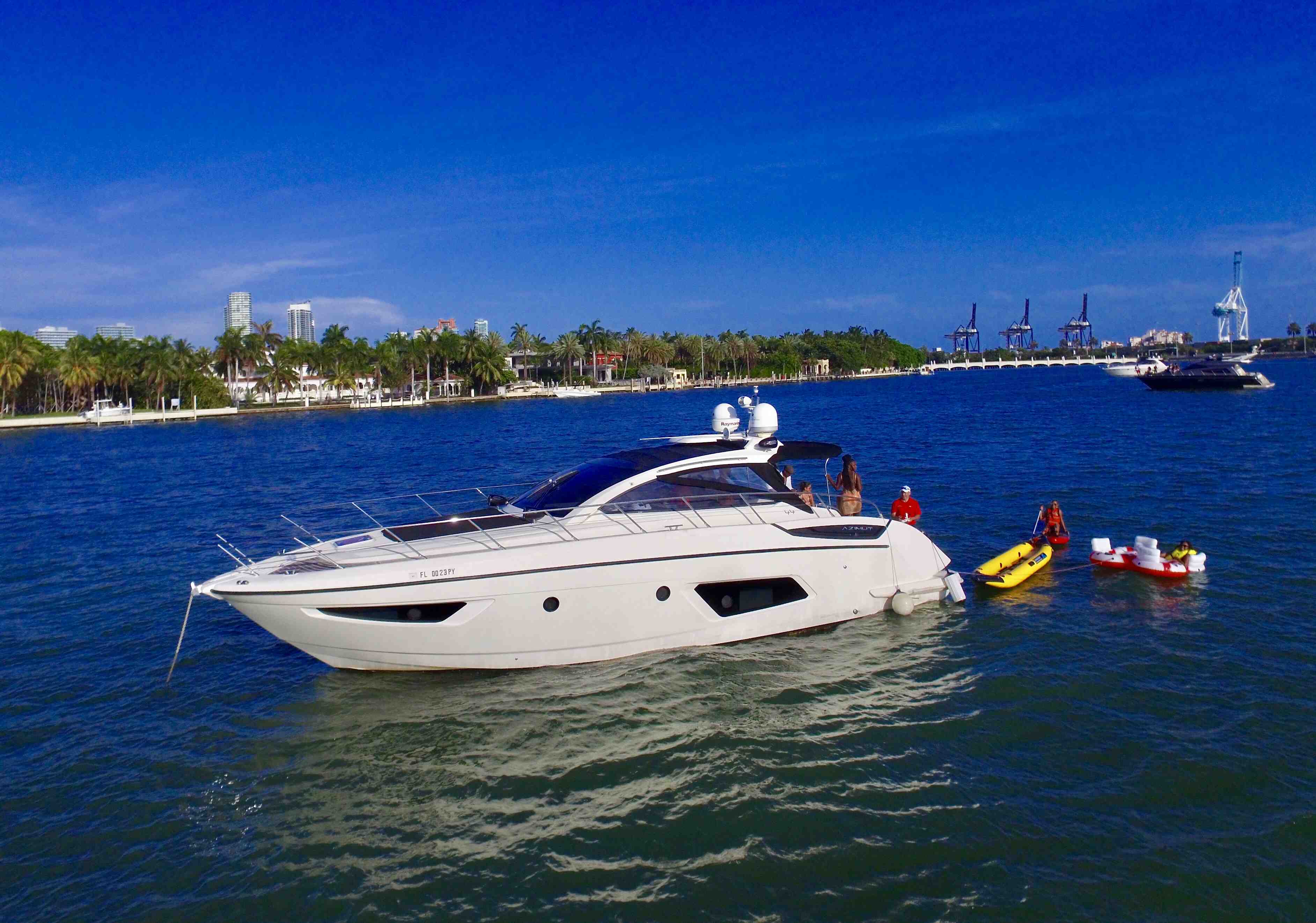 boat rentals Florida KEY BISCAYNE Florida  Atlantis Azimut 2013 44 