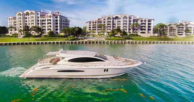  boat rentals Florida MIAMI Florida  Lazzara 75 LSX 2007 75.0 