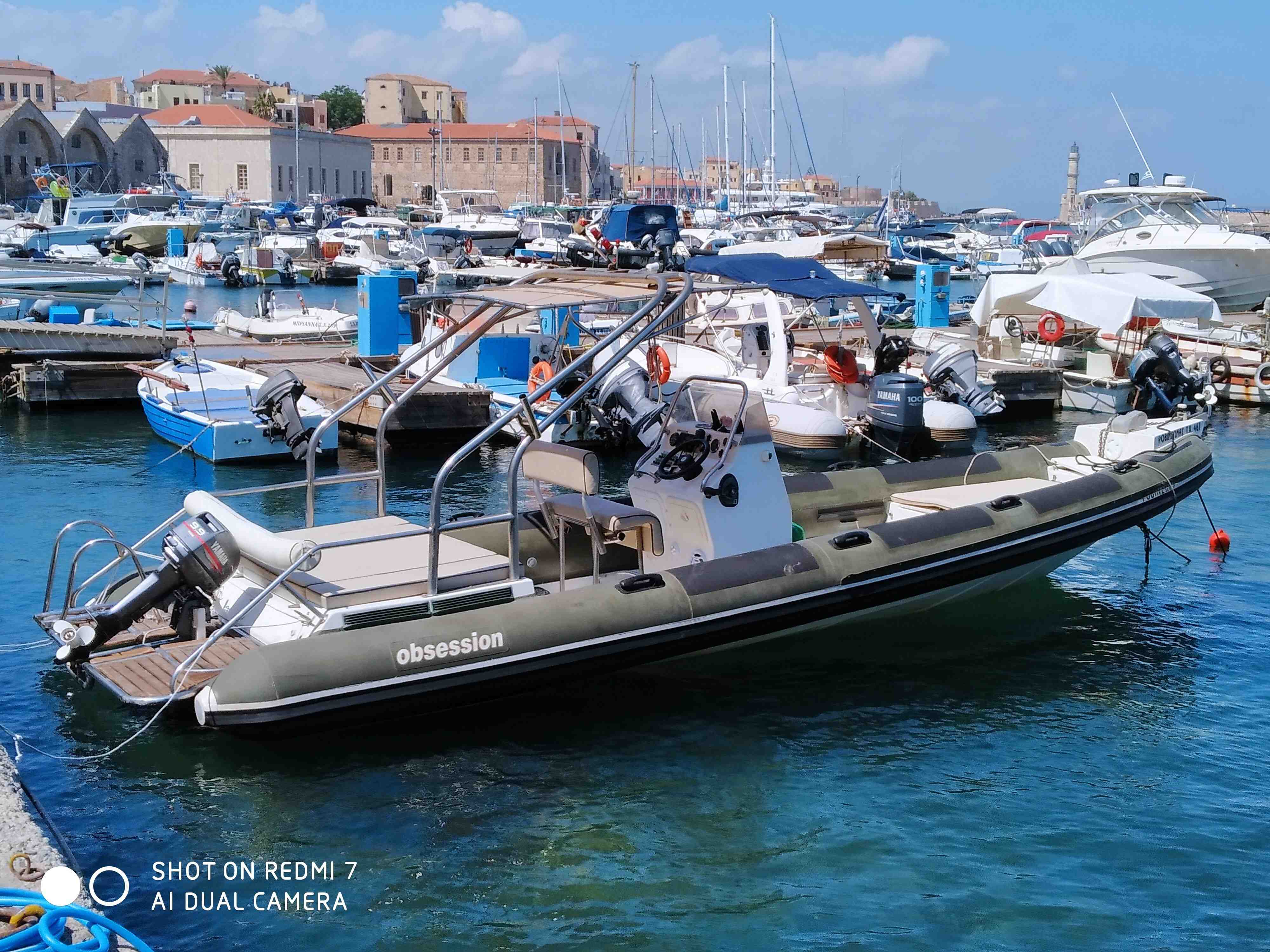 Seaze the Day boat rentals Khania Crete Khania  RIB FOST 2015 7,4 