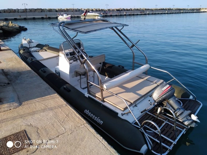  boat rentals Khania Crete Khania  RIB FOST 2015 7,4 