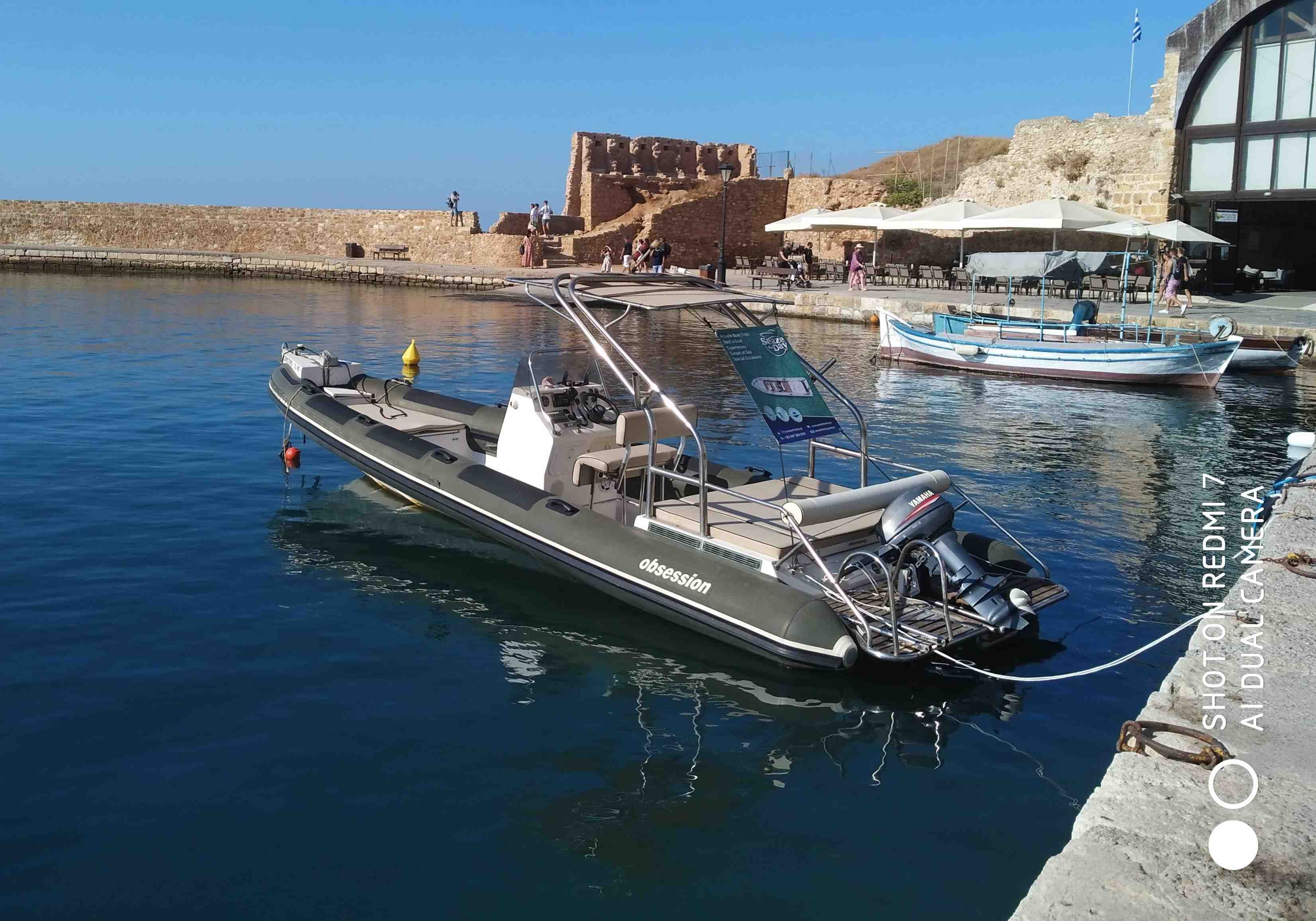  boat rentals Khania Crete Khania  RIB FOST 2015 7,4 