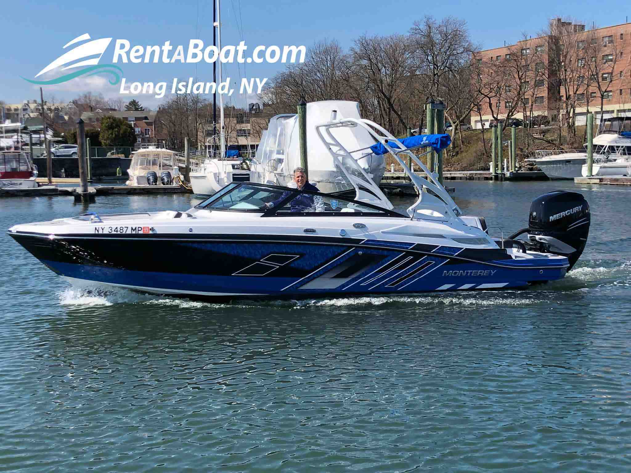 Front of boat Monterey m45