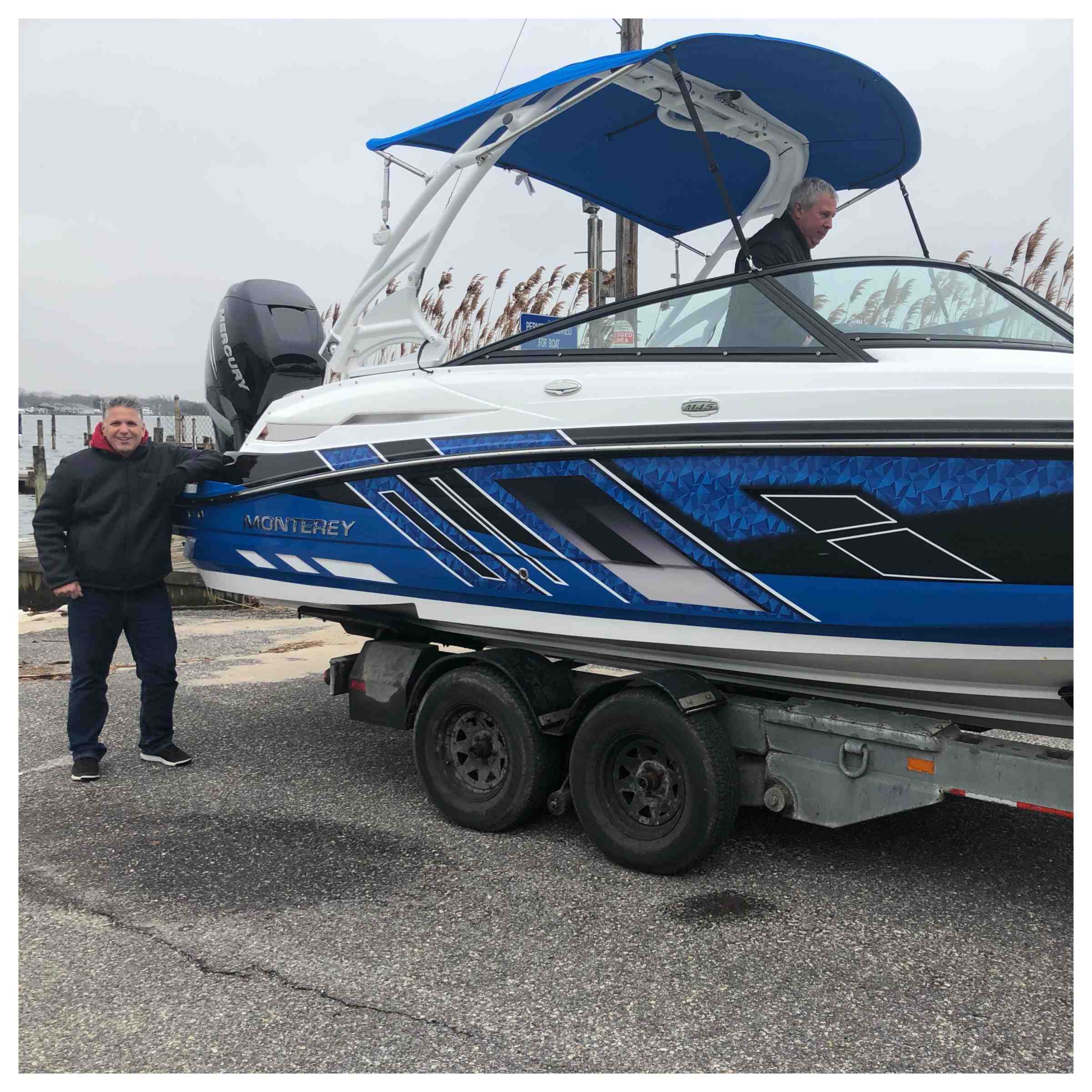 Side view Monterey m45 2019 boat rentals New York NEW ROCHELLE / NEW YORK / LONG ISLAND / CITY ISLAN New York  Monterey M45 2019 25 
