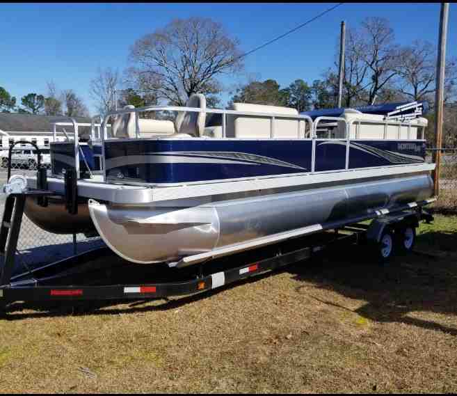 Pontoon Rental Orange Beach Al boat rentals Alabama ORANGE BEACH Alabama  Montego Bay 22 Salt Water Series 2017 22 