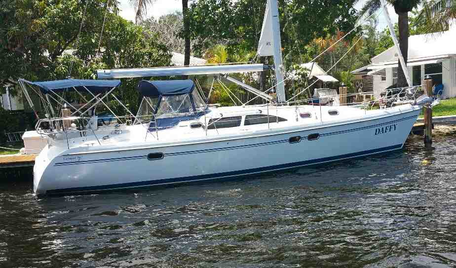 DAFFY  at the dock boat rentals Florida FORT LAUDERDALE Florida  Catalina 387 2008 39 