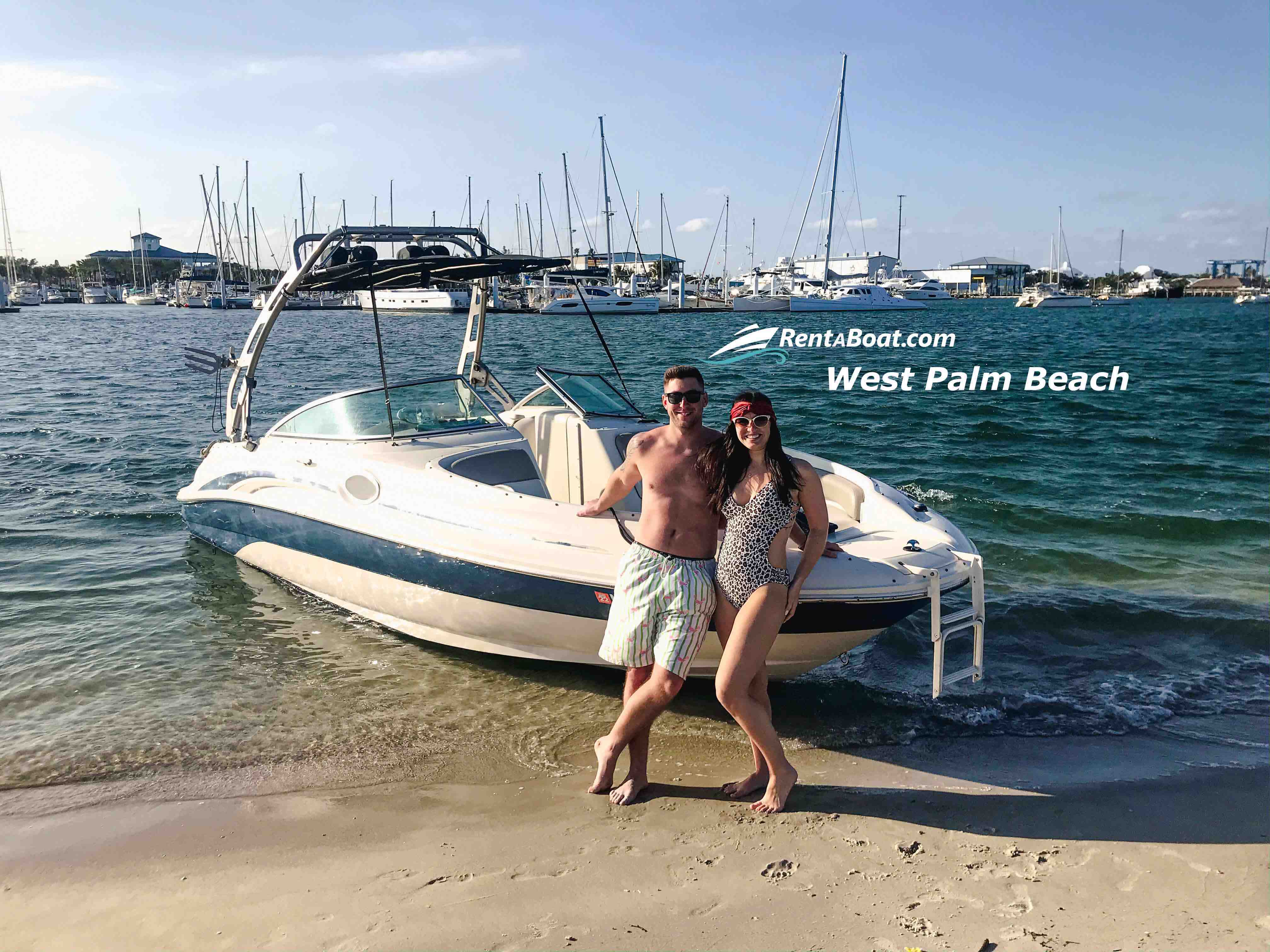  boat rentals Florida West Palm Beach Florida  Sea Ray SunDeck 2001 24 Feet 