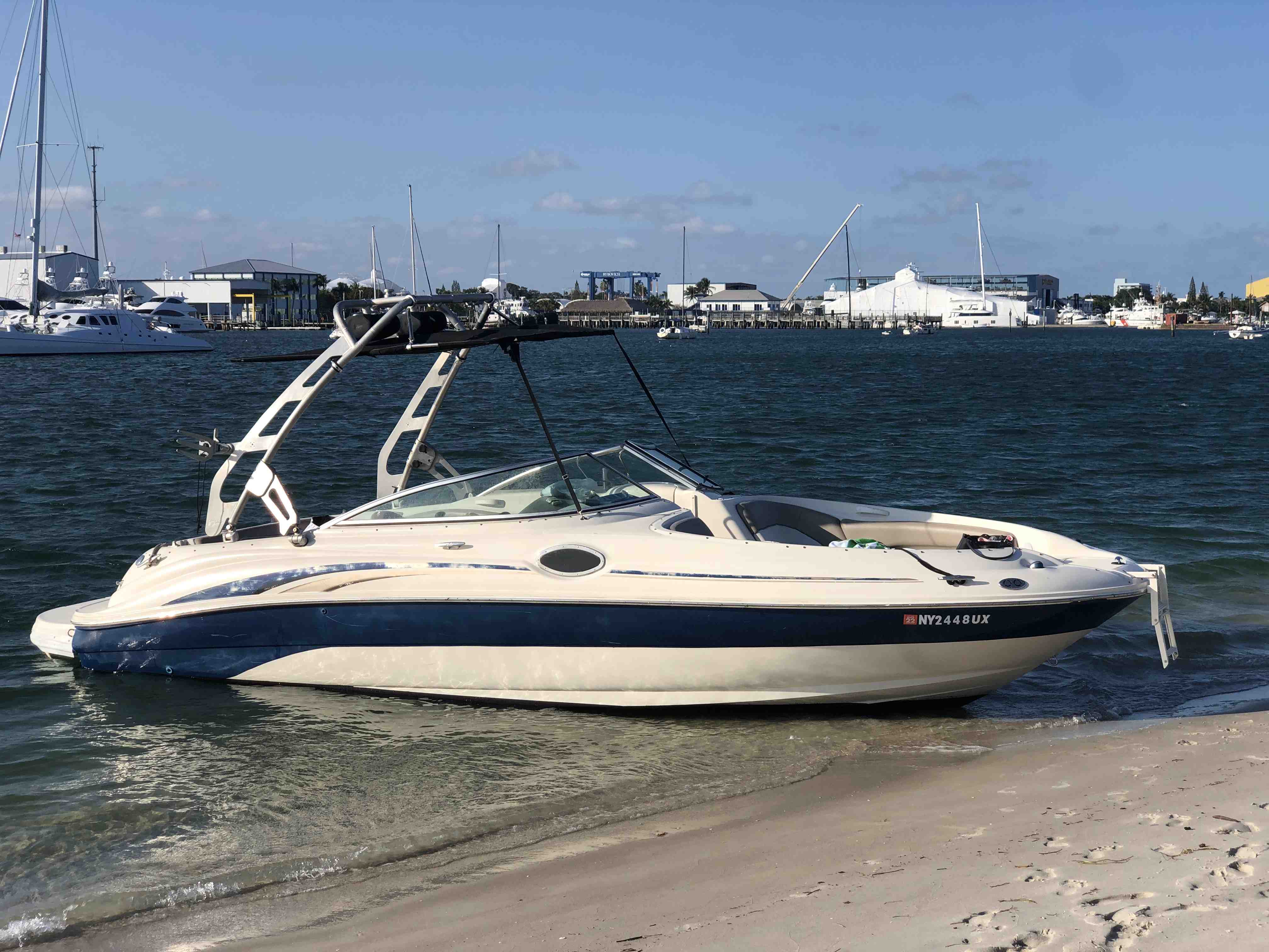  boat rentals Florida West Palm Beach Florida  Sea Ray SunDeck 2001 24 Feet 