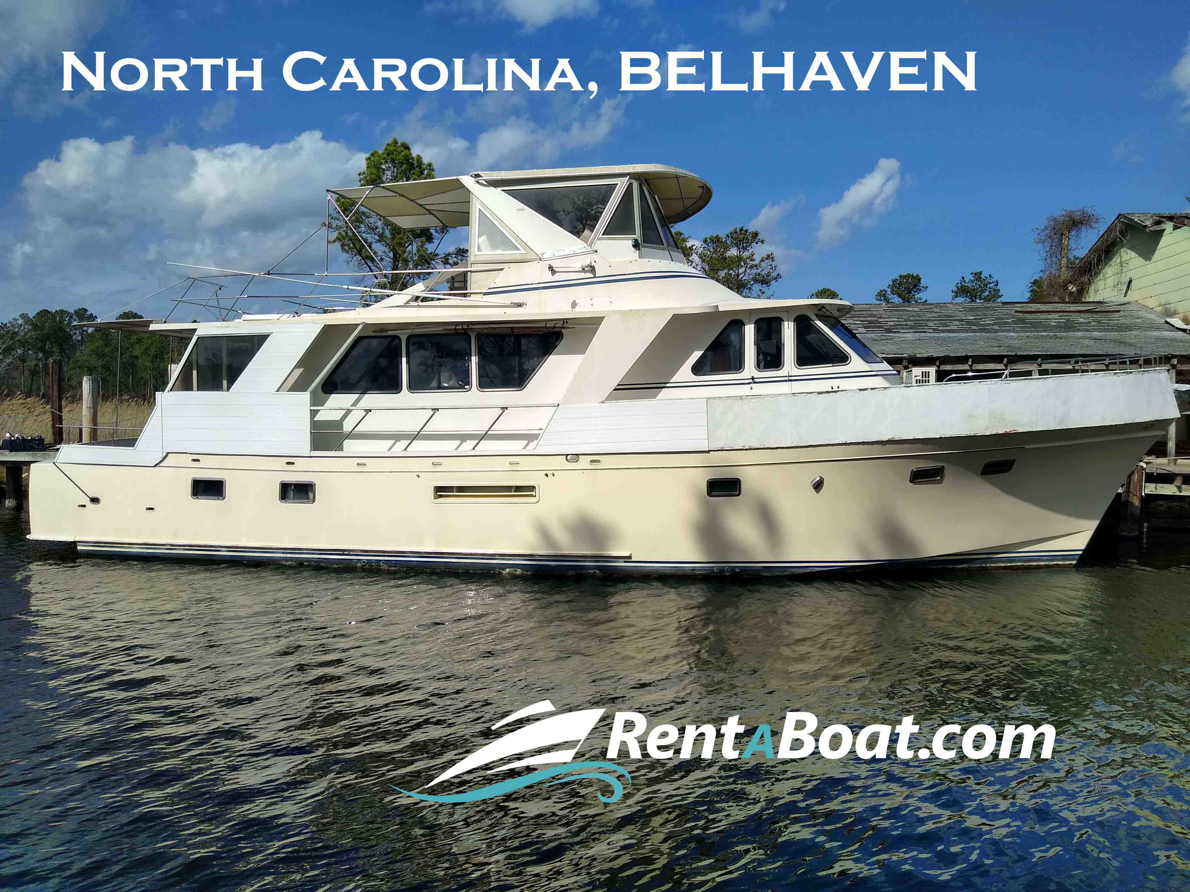  boat rentals North Carolina BELHAVEN North Carolina  DeFever Motoryacht 1989 60 