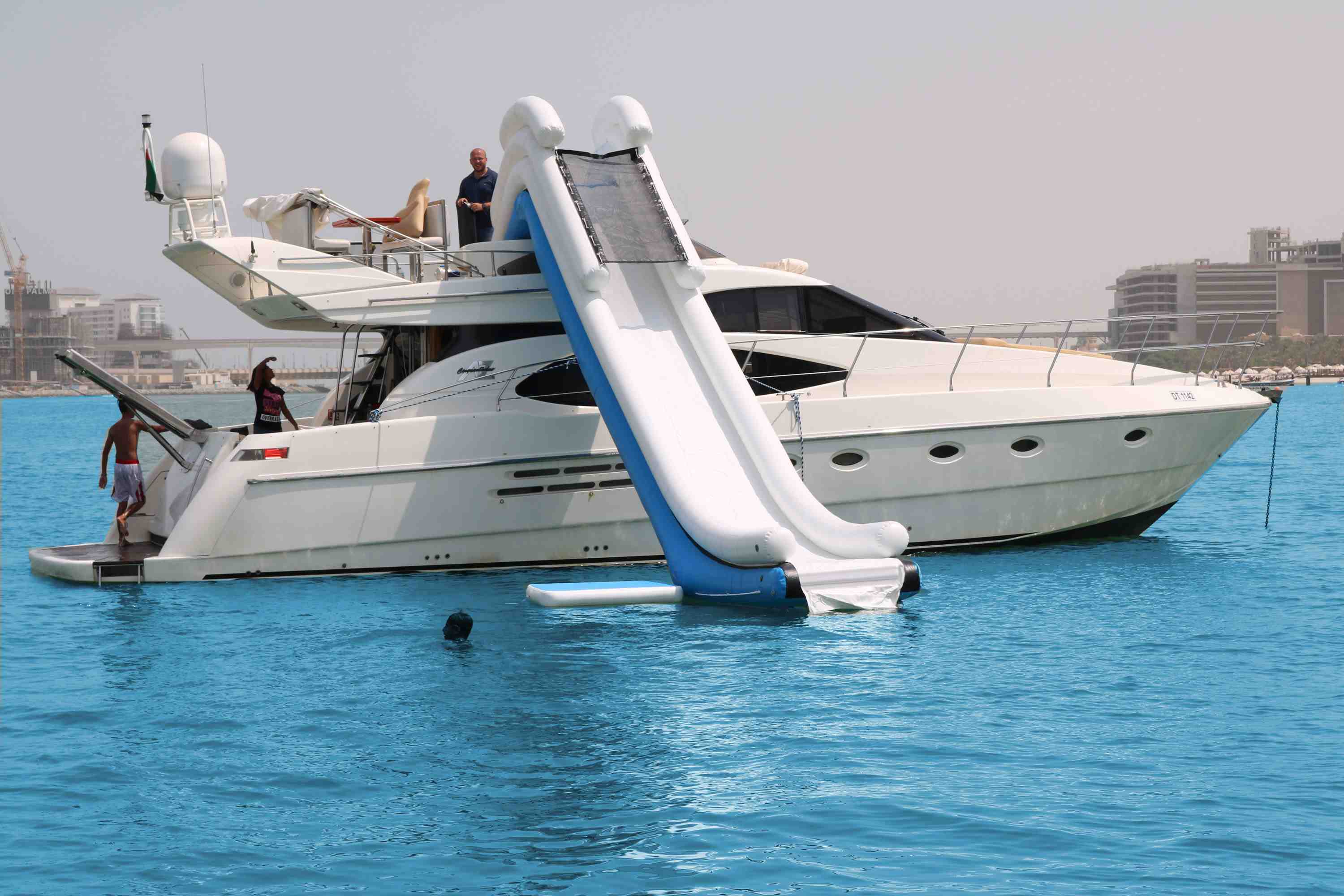 yacht + water Slide