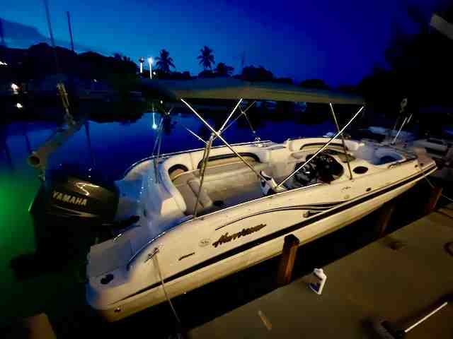 Carlos Hernandez boat rentals Florida KEY LARGO Florida  Hurricane Deck Boat 2003 23 