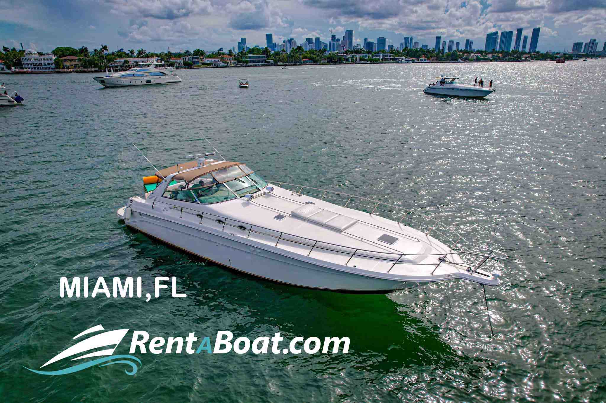  boat rentals Florida MIAMI Florida  Sea Ray 540 Sundancer 2000 55 
