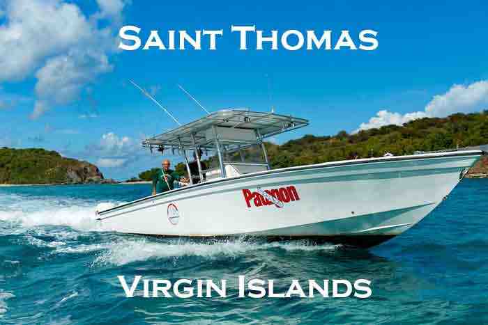 Saint Thomas dive boat