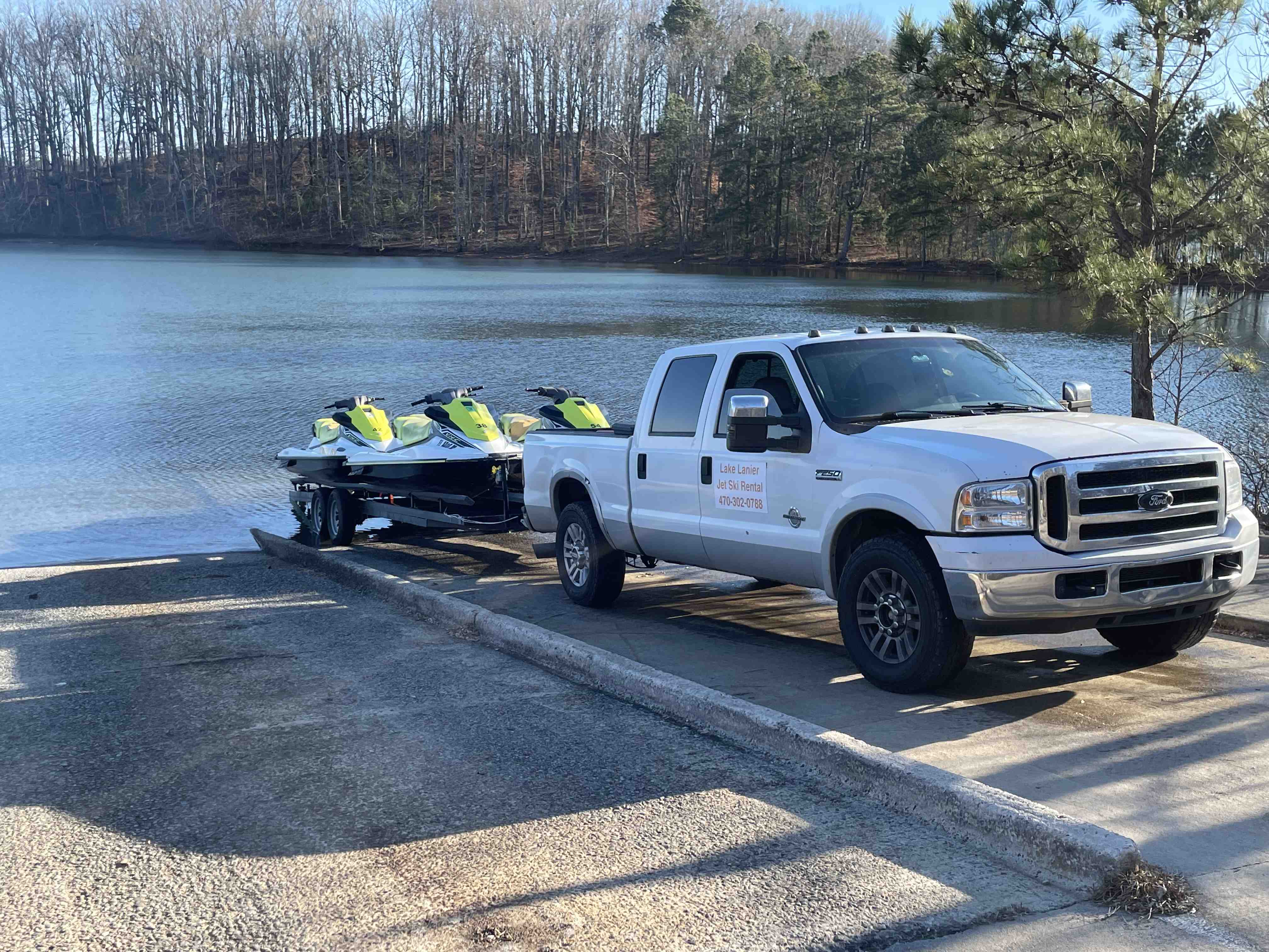 Picking up four rentals  boat rentals Georgia CUMMING Georgia  Yamaha VX 2020 11 