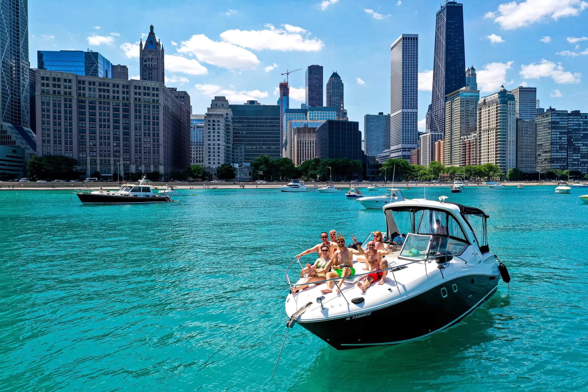  boat rentals Illinois CHICAGO Illinois  SEA RAY SUNDANCER 2008 33 