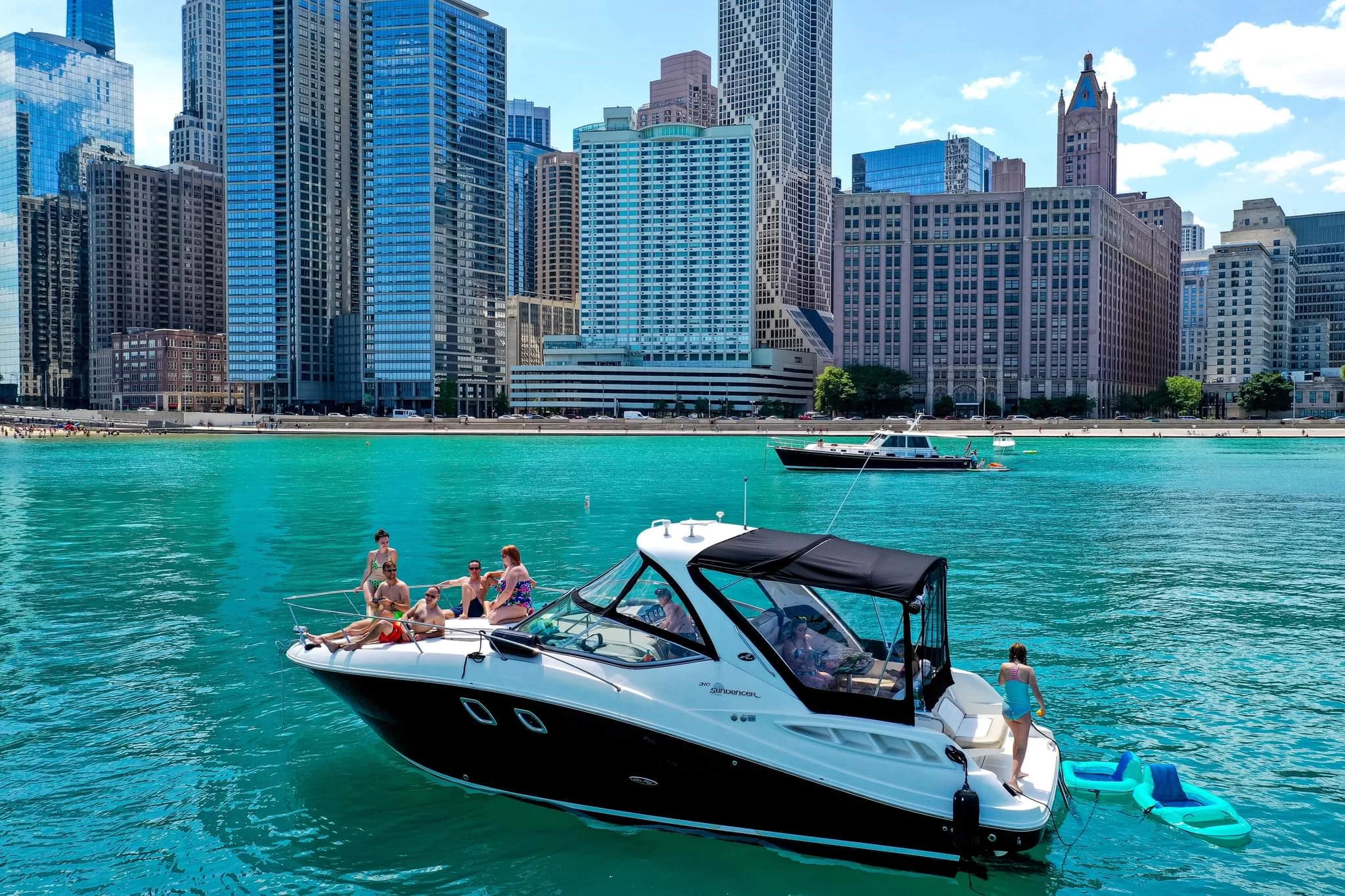  boat rentals Illinois CHICAGO Illinois  SEA RAY SUNDANCER 2008 33 