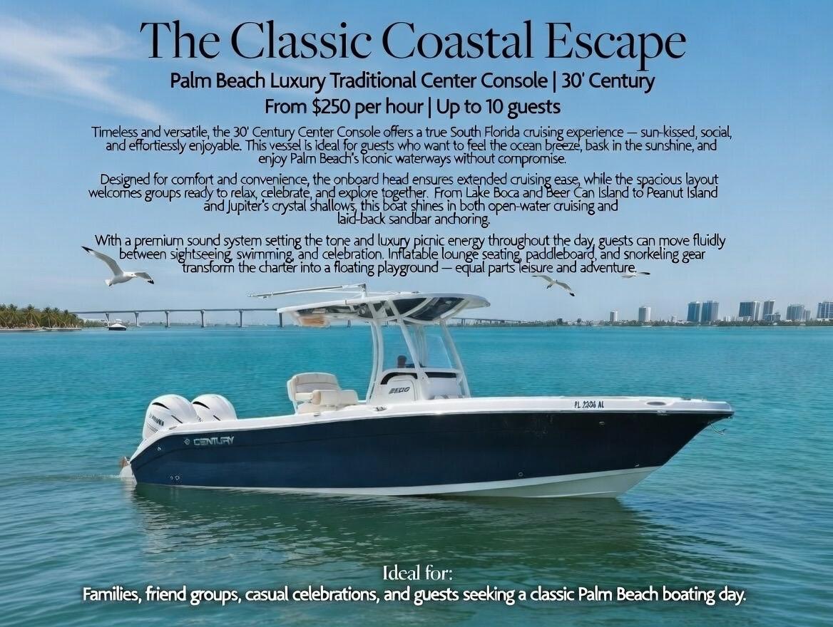  boat rentals Florida WEST PALM BEACH Florida  Century 2800 2020 28 
