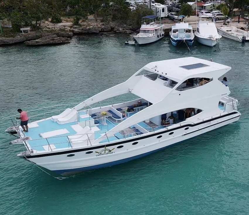  boat rentals La Altagracia PUNTA CANA La Altagracia  CRUISE YACHT SPORT DECK WITH SLIDE 2023 70 