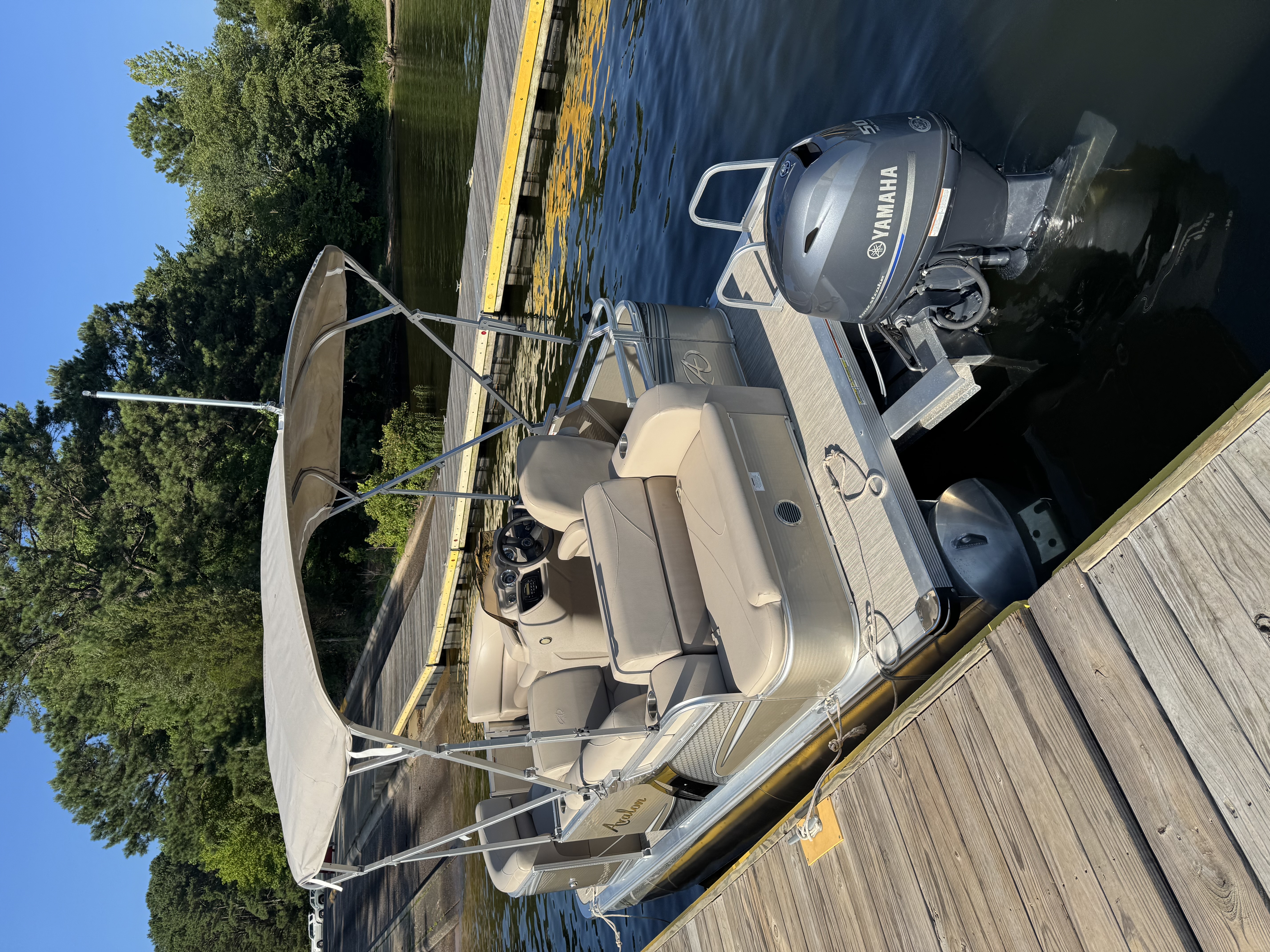 Pontoon boat rentals North Carolina WAKE FOREST North Carolina  Avalon Tahoe 1623EAG 2017 17 