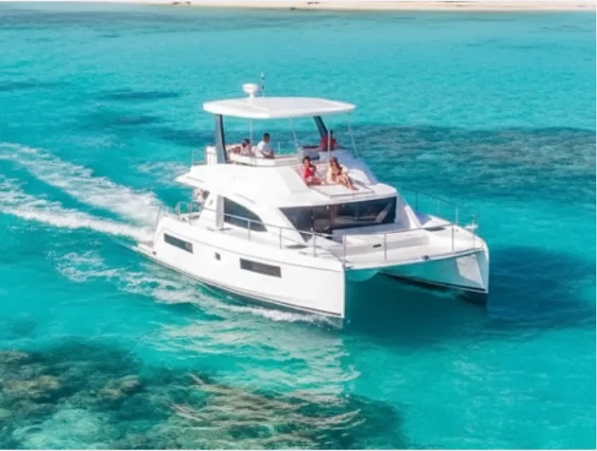 White boat rentals Florida MIAMI BEACH Florida  Leopard Power Cat 43 2017 43 