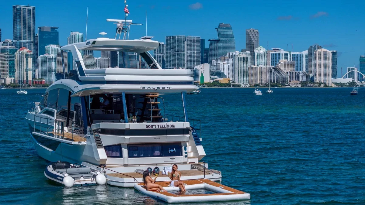  boat rentals Florida KEY BISCAYNE Florida  Galeon 640 Fly 2023 68 