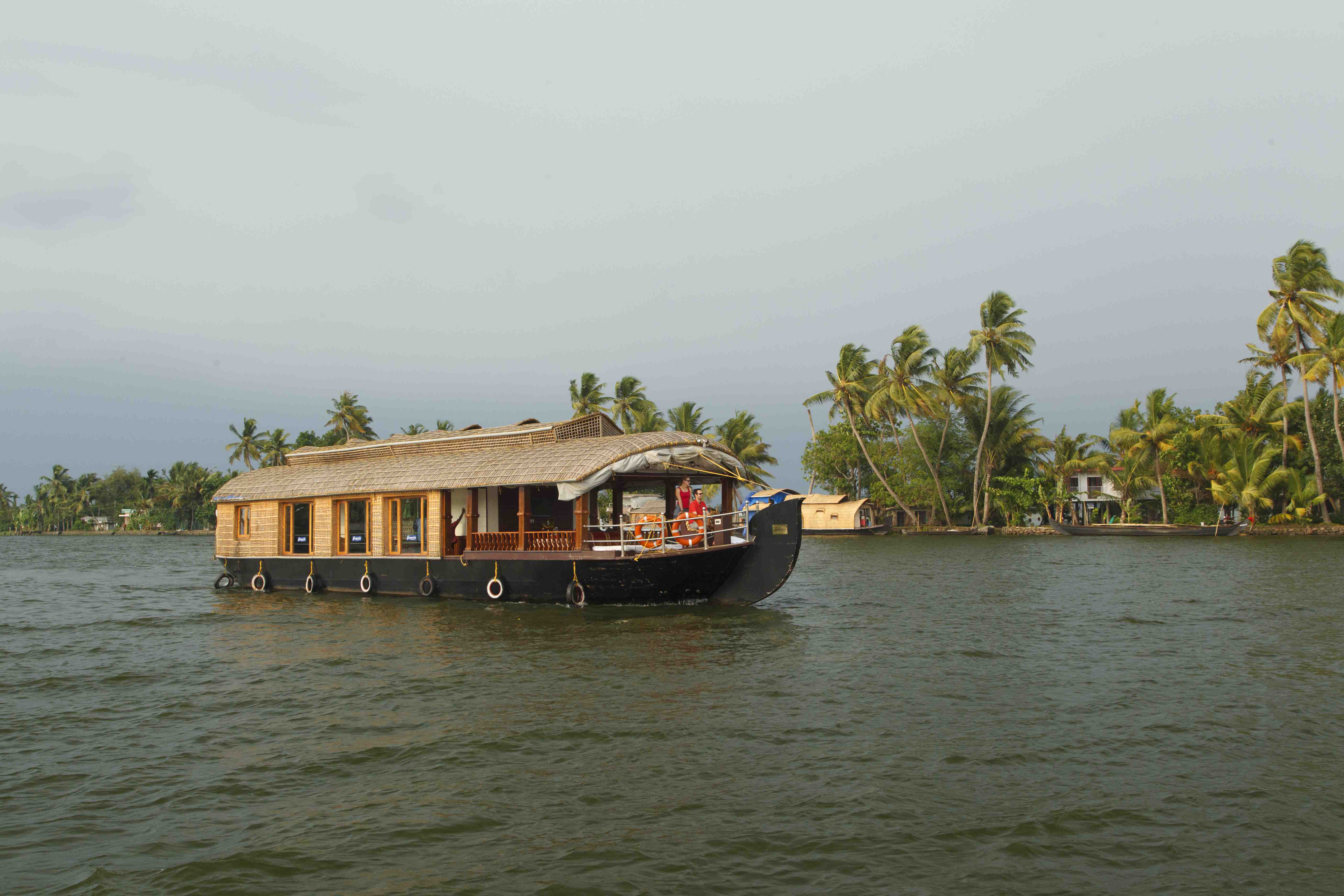 breathtakingly beautiful backwaters Houseboat trip boat rentals Kerala Alleppey (Alappuzha) Kerala      