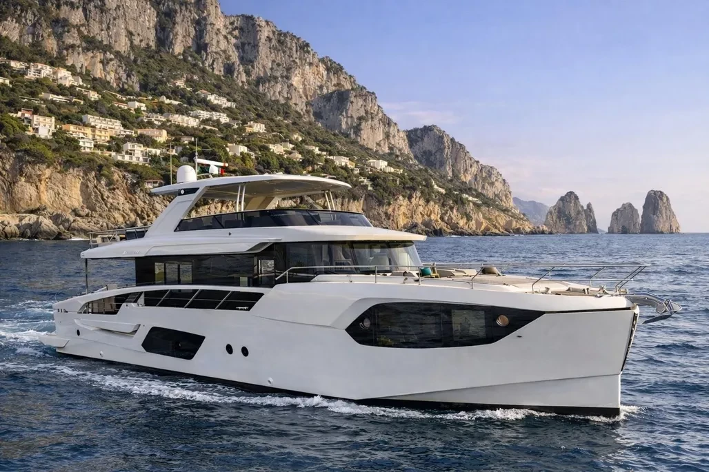   boat rentals California coastal city California  Flybridge Navetta 70 2026 70 