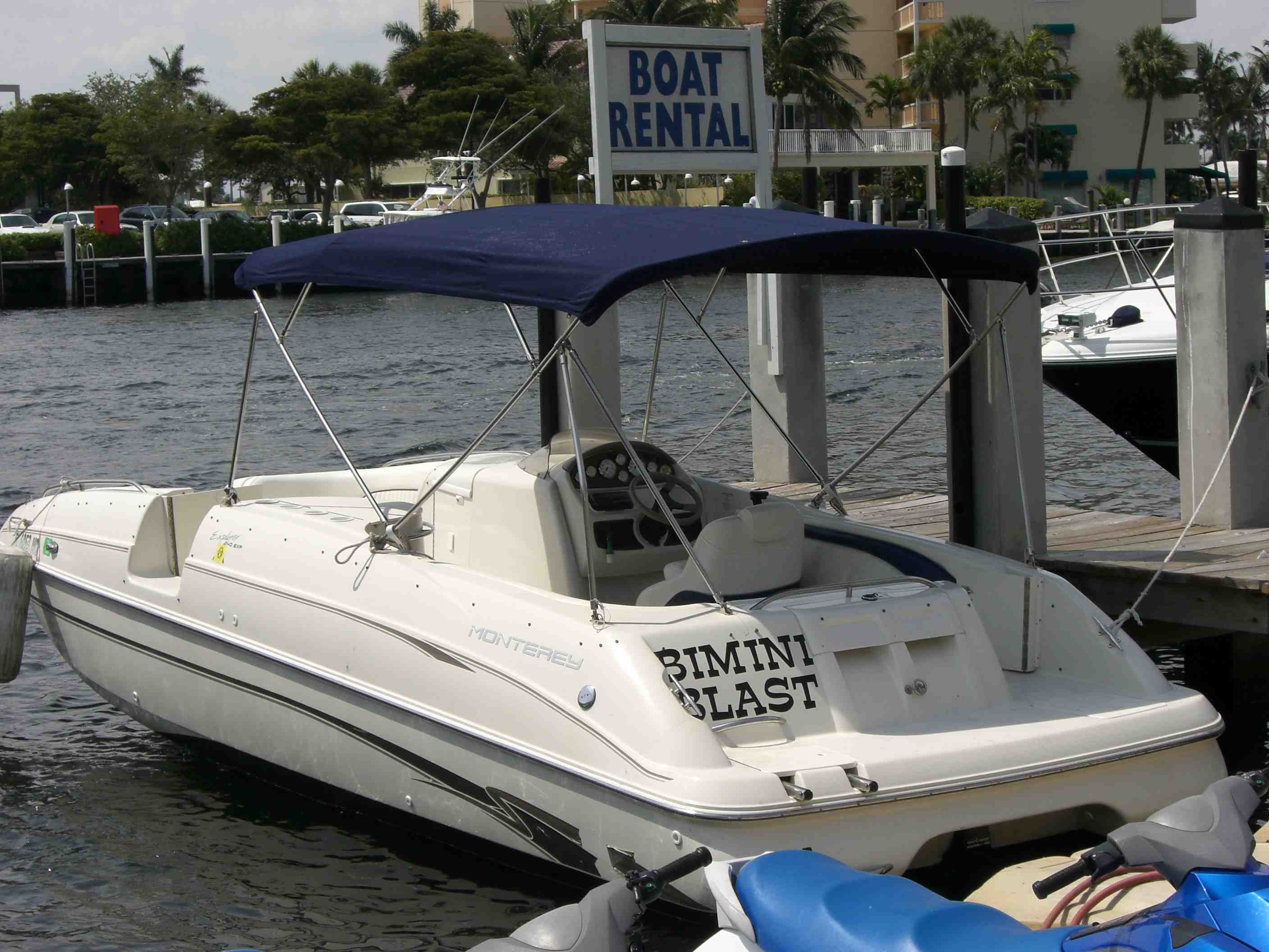  boat rentals Florida Fort Lauderdale Florida Atlantic Ocean/Intracoastal waterways South Florida Monterey 240 Deck Boat 0 24 Feet 