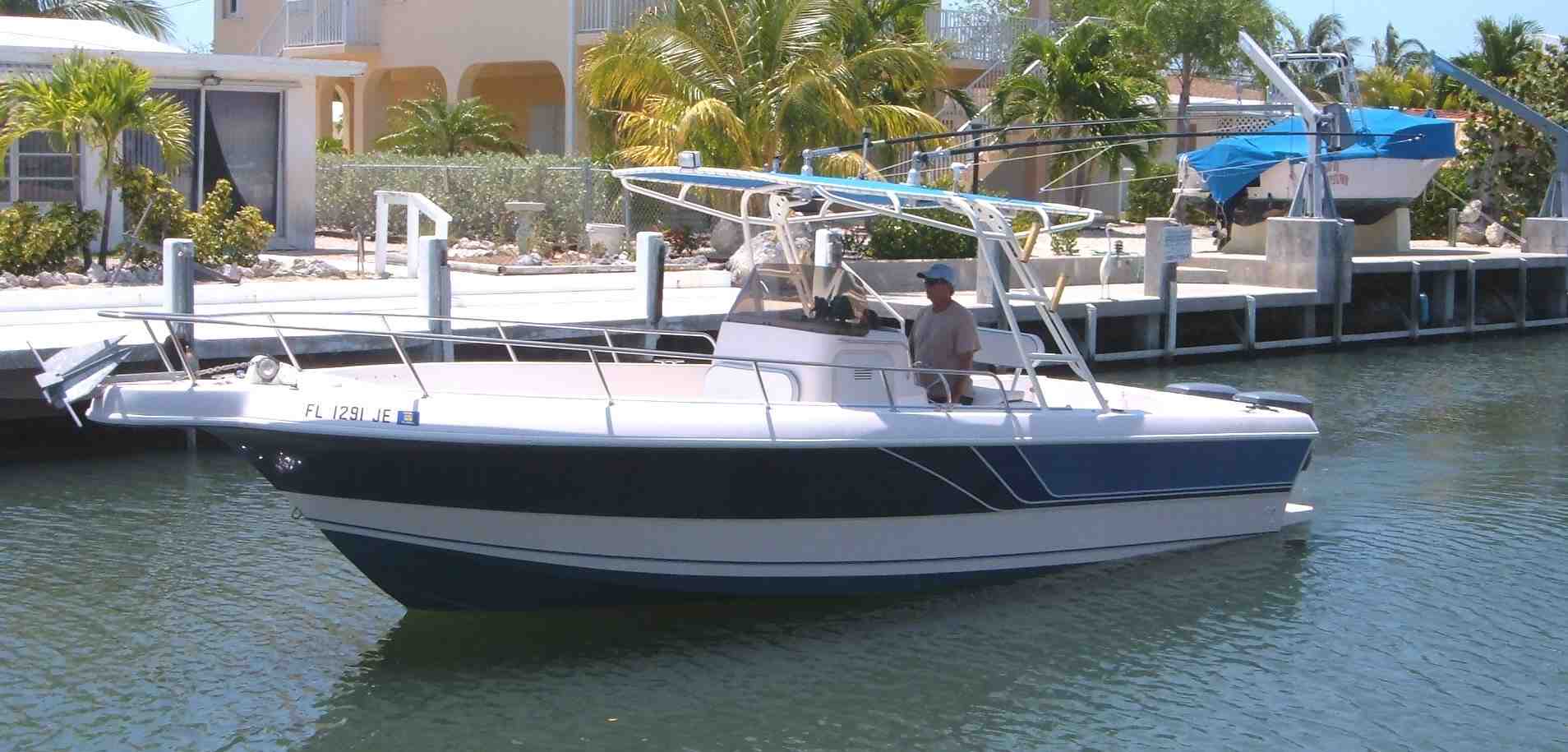 MarathonDuck Key to Cudjoe Key Florida Boat Rentals Rent 29 Feet Proline Fishing on Florida Keys