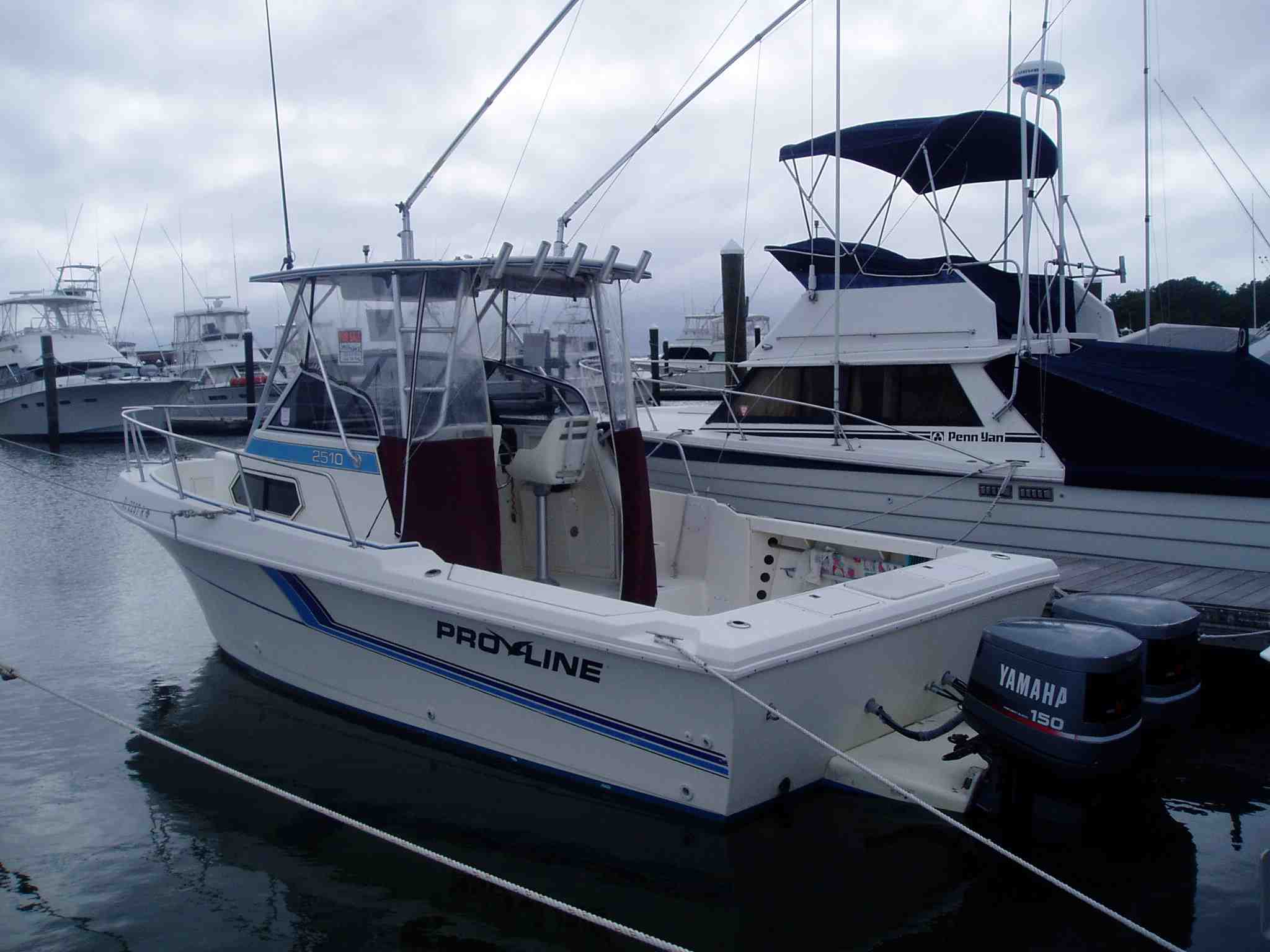 Brielle New Jersey Boat Rentals Rent 25 Feet ProLine Fishing on