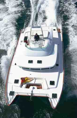 Top View  boat rentals Florida Miami Florida Florida Keys  Lagoon Power Cat 43 2004 43 Feet 