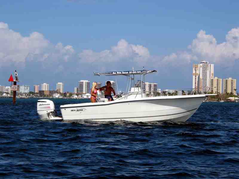  boat rentals Florida Riviera Beach Florida ICW & Atlantic Sea Boss Center Consoles 2000 26 Feet 